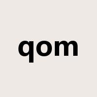 qom是什么意思