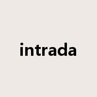 intrada是什么意思
