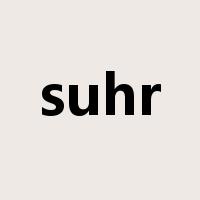 suhr是什么意思