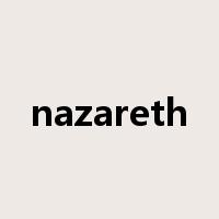nazareth是什么意思