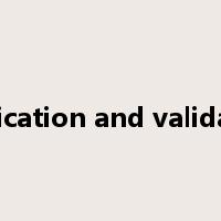 verification and validation是什么意思