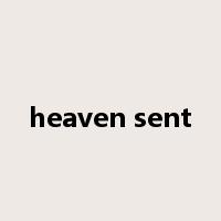 heaven sent是什么意思
