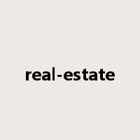 real-estate是什么意思