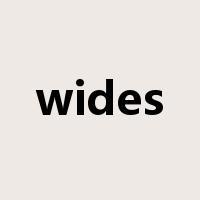 wides是什么意思