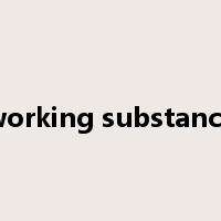 working substance是什么意思