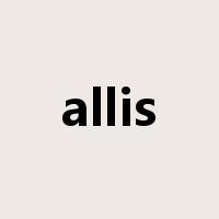 allis是什么意思