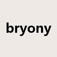 bryony是什么意思