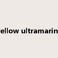 yellow ultramarine是什么意思