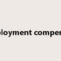 unemployment compensation是什么意思