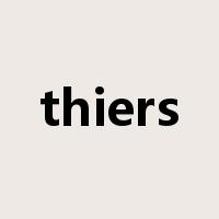 thiers是什么意思