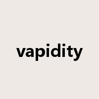 vapidity是什么意思