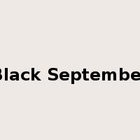 Black September是什么意思
