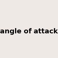angle of attack是什么意思