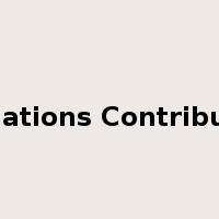 Donations Contributed是什么意思