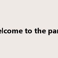 welcome to the party是什么意思