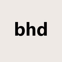 bhd是什么意思