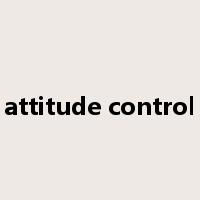 attitude control是什么意思