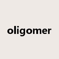 oligomer是什么意思
