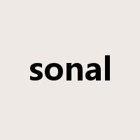 sonal是什么意思