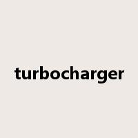 turbocharger是什么意思