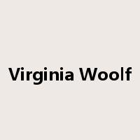 Virginia Woolf是什么意思