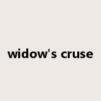 widow's cruse是什么意思