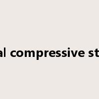 uniaxial compressive strength是什么意思