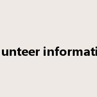 volunteer information是什么意思