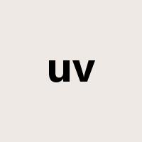 uv是什么意思