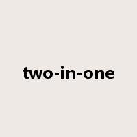 two-in-one是什么意思