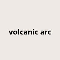 volcanic arc是什么意思
