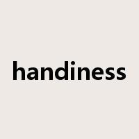 handiness是什么意思