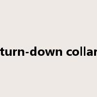 turn-down collar是什么意思