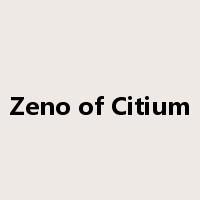 Zeno of Citium是什么意思