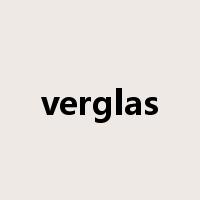 verglas是什么意思