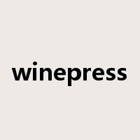 winepress是什么意思