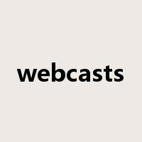 webcasts是什么意思