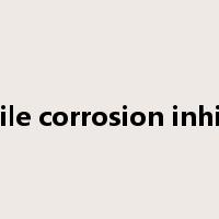 volatile corrosion inhibitor是什么意思
