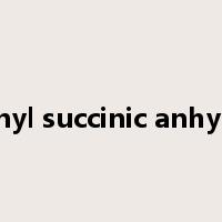 Octenyl succinic anhydride是什么意思