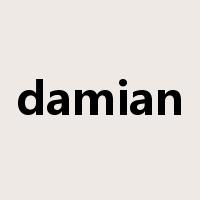 damian是什么意思