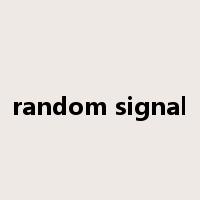 random signal是什么意思