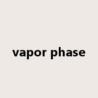 vapor phase是什么意思