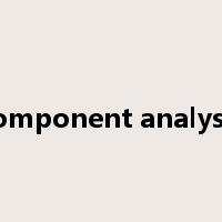 component analysis是什么意思