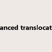 balanced translocation是什么意思