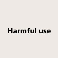 Harmful use是什么意思