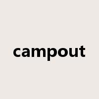 campout是什么意思