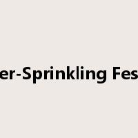 Water-Sprinkling Festival是什么意思