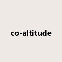 co-altitude是什么意思