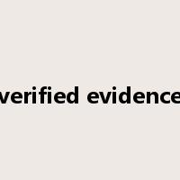verified evidence是什么意思