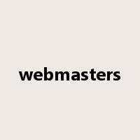 webmasters是什么意思